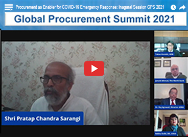 Procurement as Enabler for COVID-19 Emergency Response: Inaugural Session GPS 2021