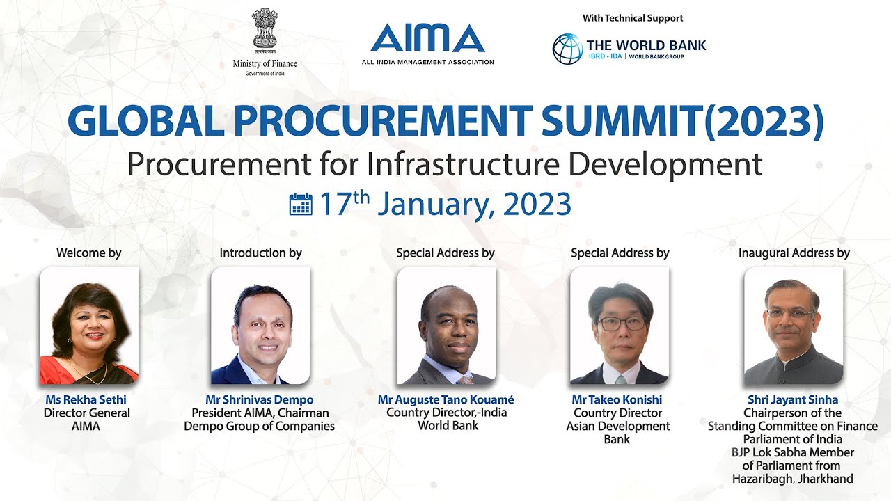 Inaugural Session - Procurement for Infrastructure Development